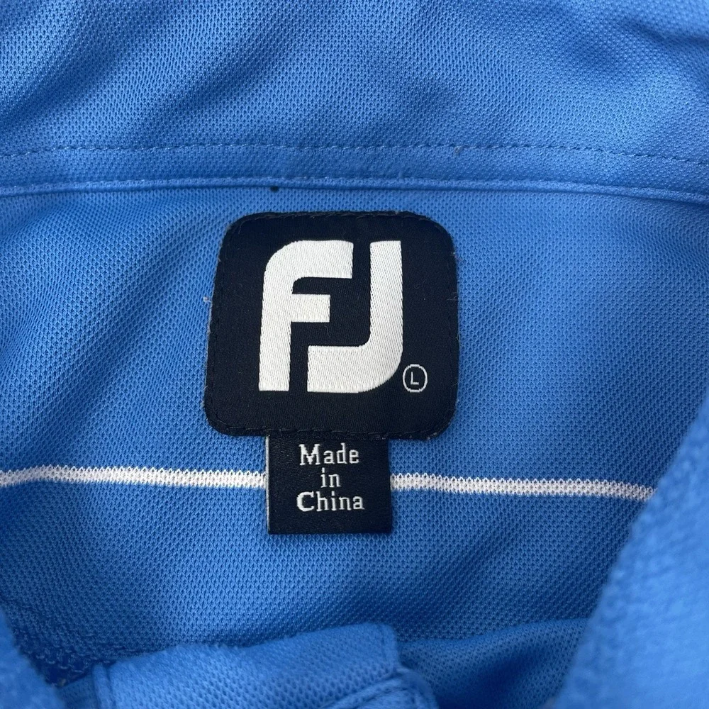 FootJoy Las Vegas Paiute Golf Resort Men's Blue Short Sleeve‎ Polo Size Large